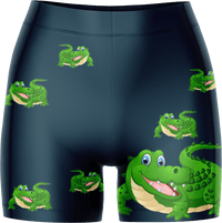 Crazy Croc Ladies Gym Shorts 1