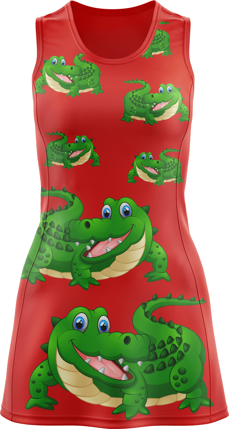 Crazy Croc Ladies Mini Dress - fungear.com.au