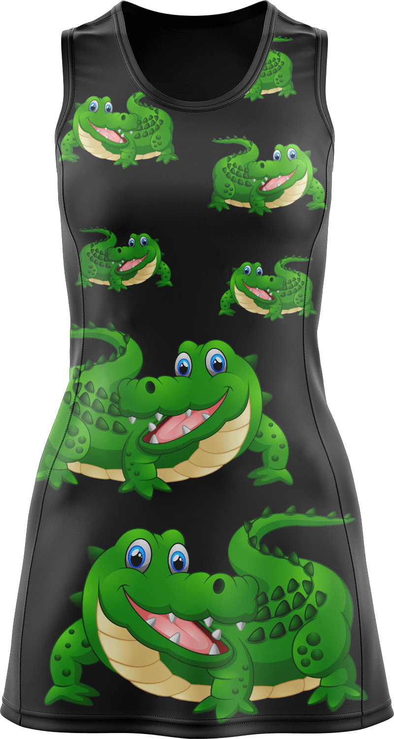 Crazy Croc Ladies Mini Dress - fungear.com.au