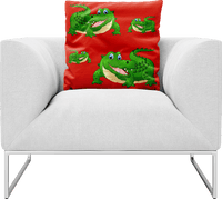 Crazy Croc Pillows Cushions 2