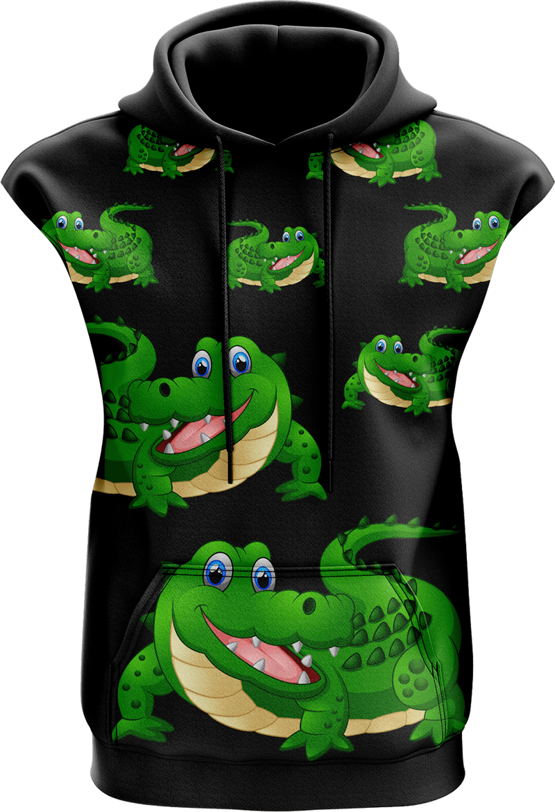 Crazy Croc Sleeveless Hoodie