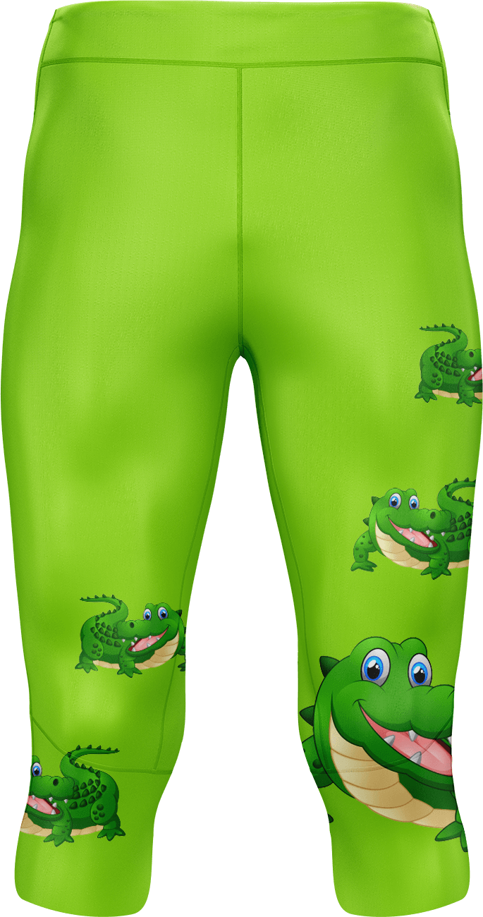 Crazy Croc tights 3/4 or full length - fungear.com.au