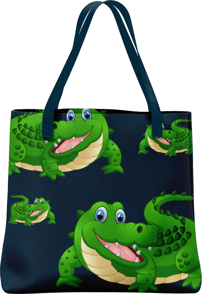 Crazy Croc Tote Bag