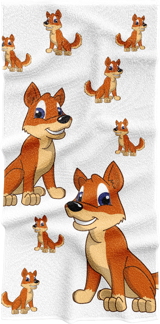 Dizzie Dingo Towels