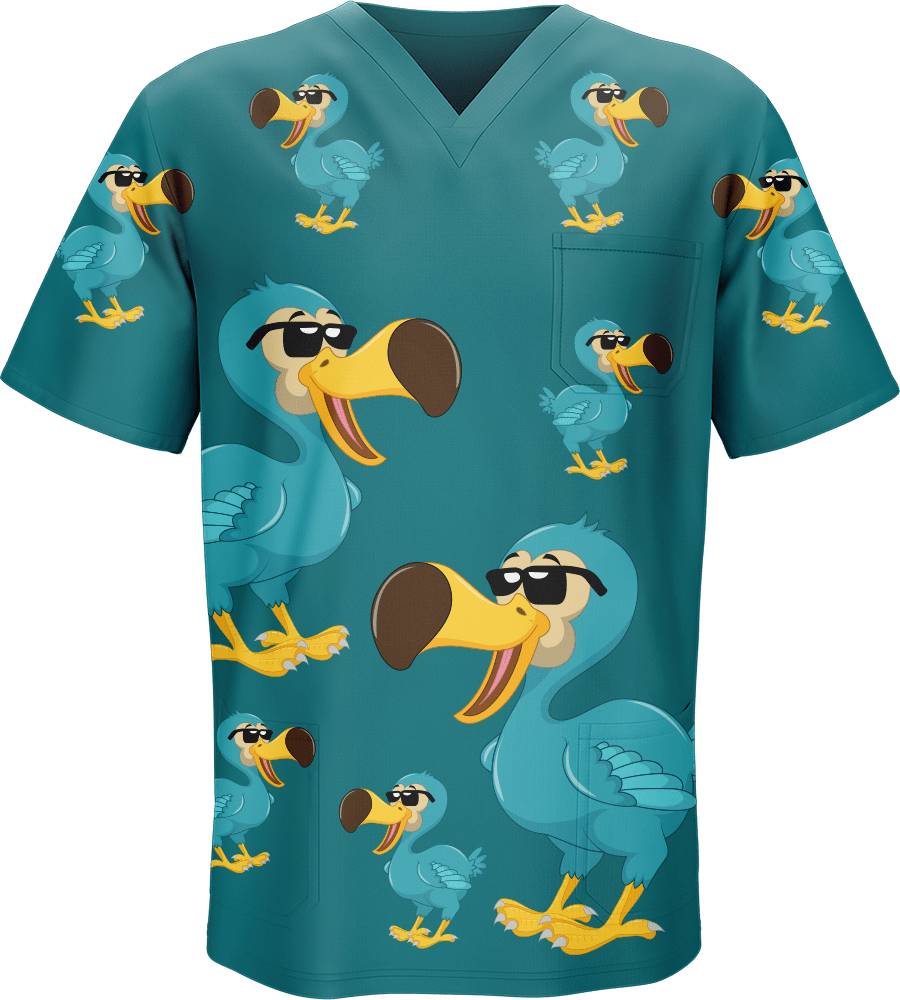 Dapper Dodo Scrubs - fungear.com.au