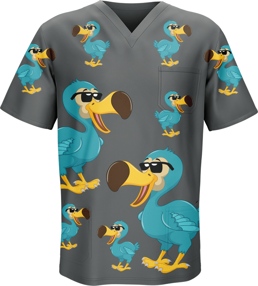 Dapper Dodo Scrubs - fungear.com.au