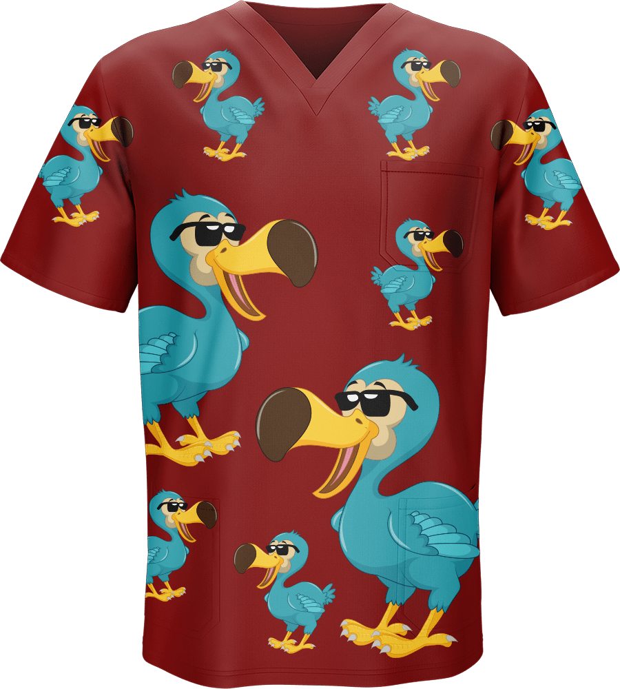 Dapper Dodo Scrubs - fungear.com.au