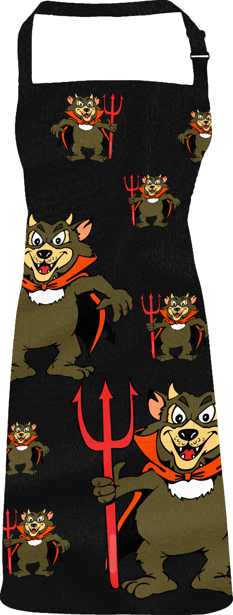 Devil Wears Fungear Apron - fungear.com.au