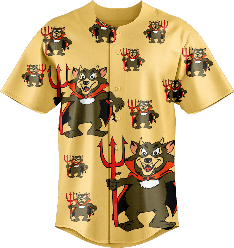 Devil Wears Fungear Baseball Jerseys