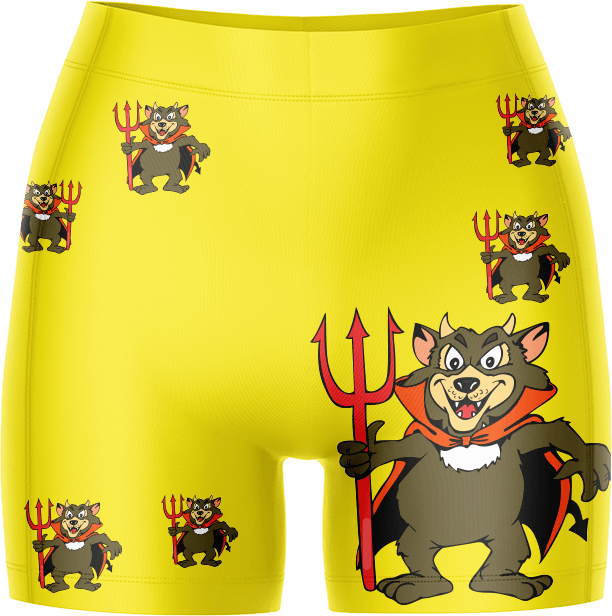 Devil Wears Fungear Bike Shorts - fungear.com.au