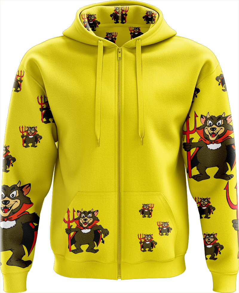 Devil Wears Fungear Full Zip Hoodies Jacket