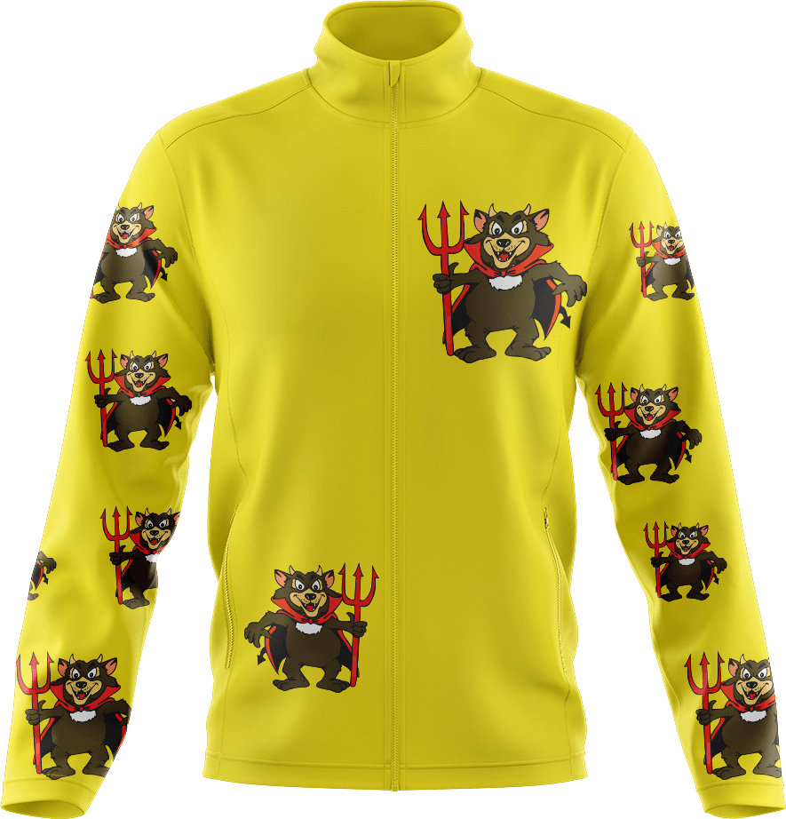 Devil Wears Fungear Full Zip Track Jacket - fungear.com.au