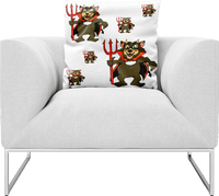 Devil Wears Fungear Pillows Cushions 1