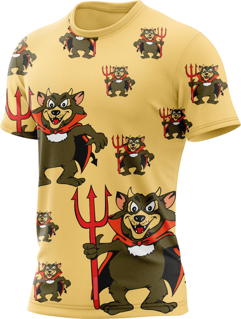 Devil Wears Fungear Rash Shirt Short Sleeve