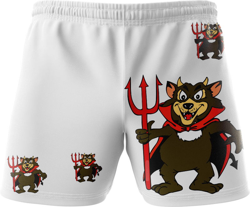 Devil Wears Fungear Shorts - fungear.com.au