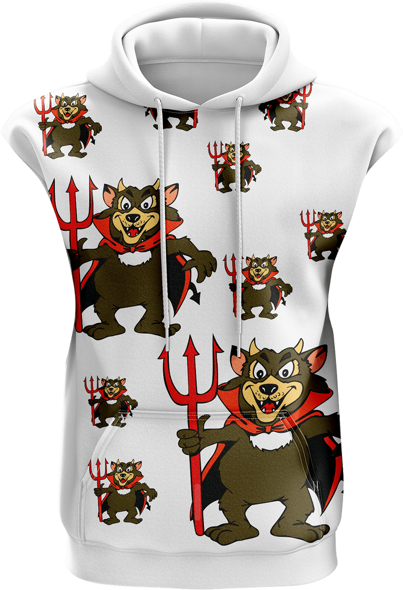 Devil Wears Fungear Sleeveless Hoodie