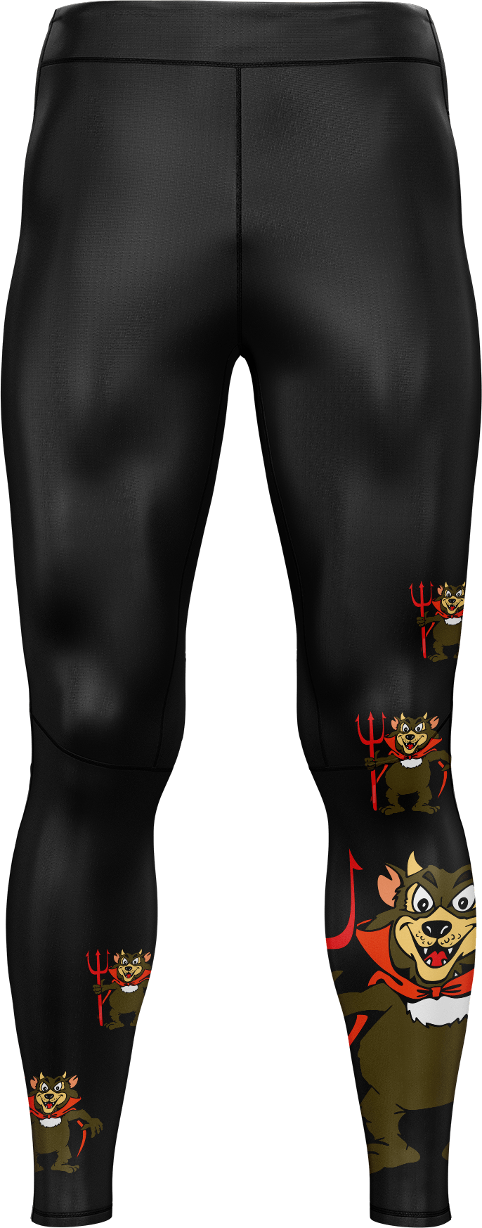 Devil Wears Fungear tights 3/4 or full length - fungear.com.au