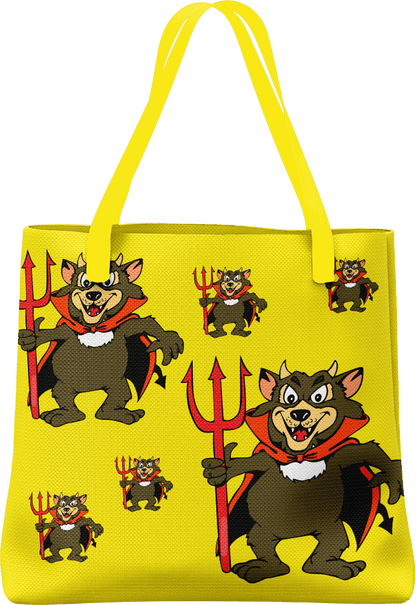 Devil Wears Fungear Tote Bag - fungear.com.au