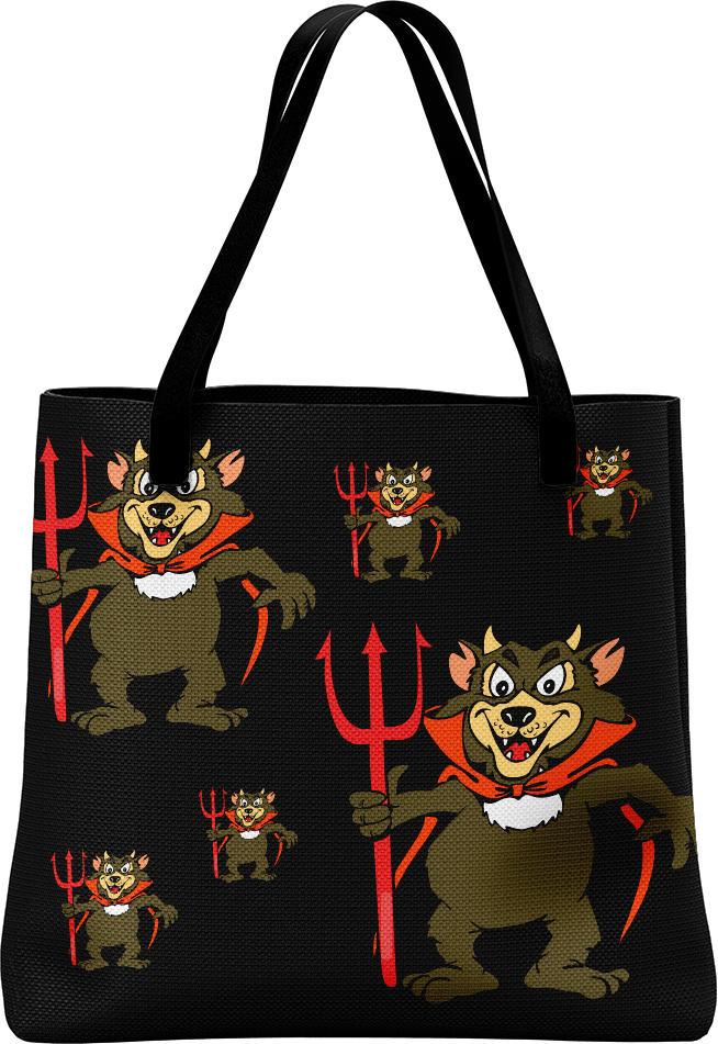 Devil Wears Fungear Tote Bag - fungear.com.au