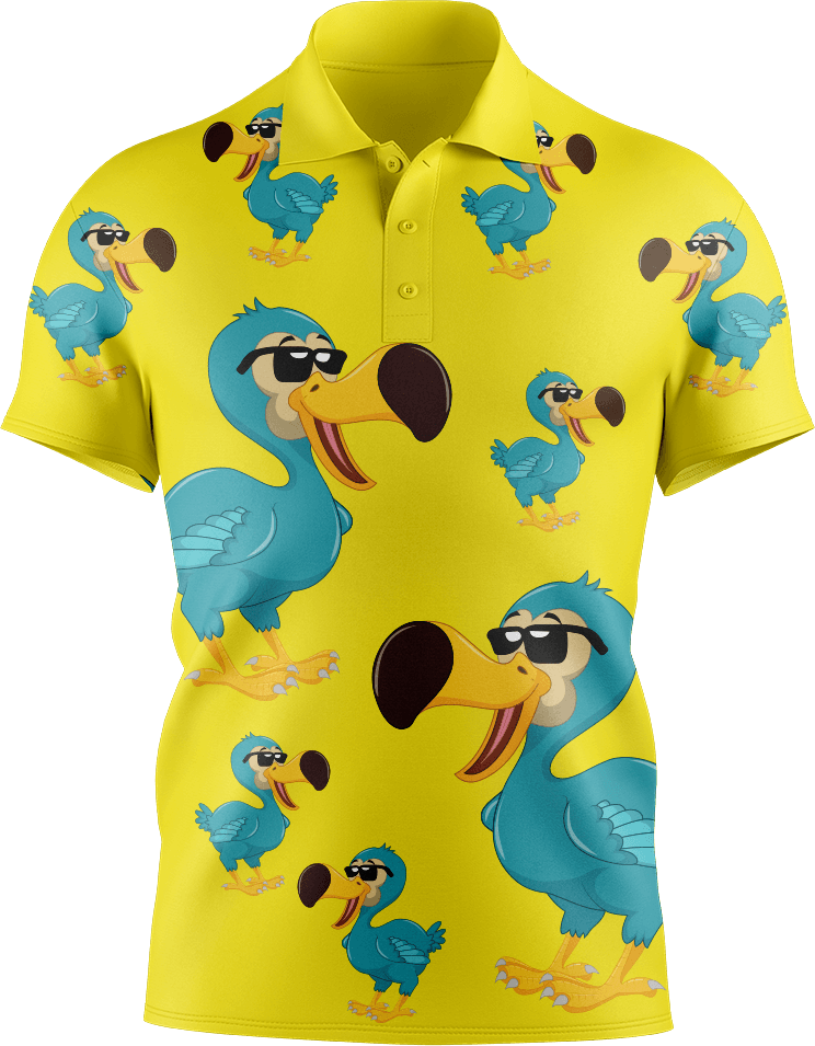 Dior Dodo Men's Short Sleeve Polo - fungear.com.au