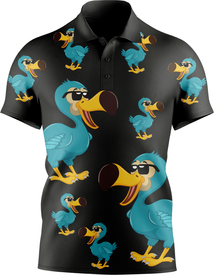 Dapper Dodo Men's Short Sleeve Polo
