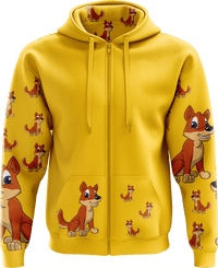 Dizzie Dingo Full Zip Hoodies Jacket 4