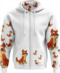 Dizzie Dingo Full Zip Hoodies Jacket 1
