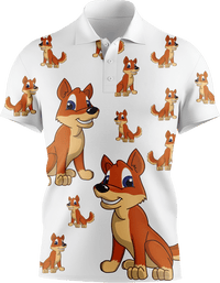 Dizzie Dingo Men's Short Sleeve Polo 1