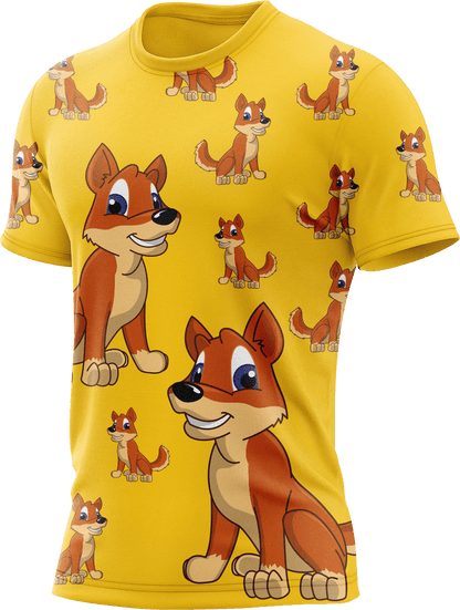 Dizzie Dingo Rash T-Shirt Short Sleeve - fungear.com.au