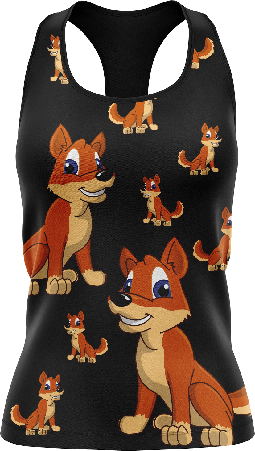 Dizzie Dingo Singlets - fungear.com.au