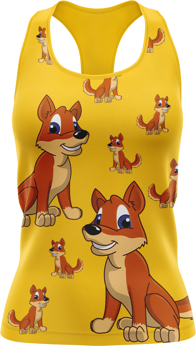 Dizzie Dingo Singlets - fungear.com.au