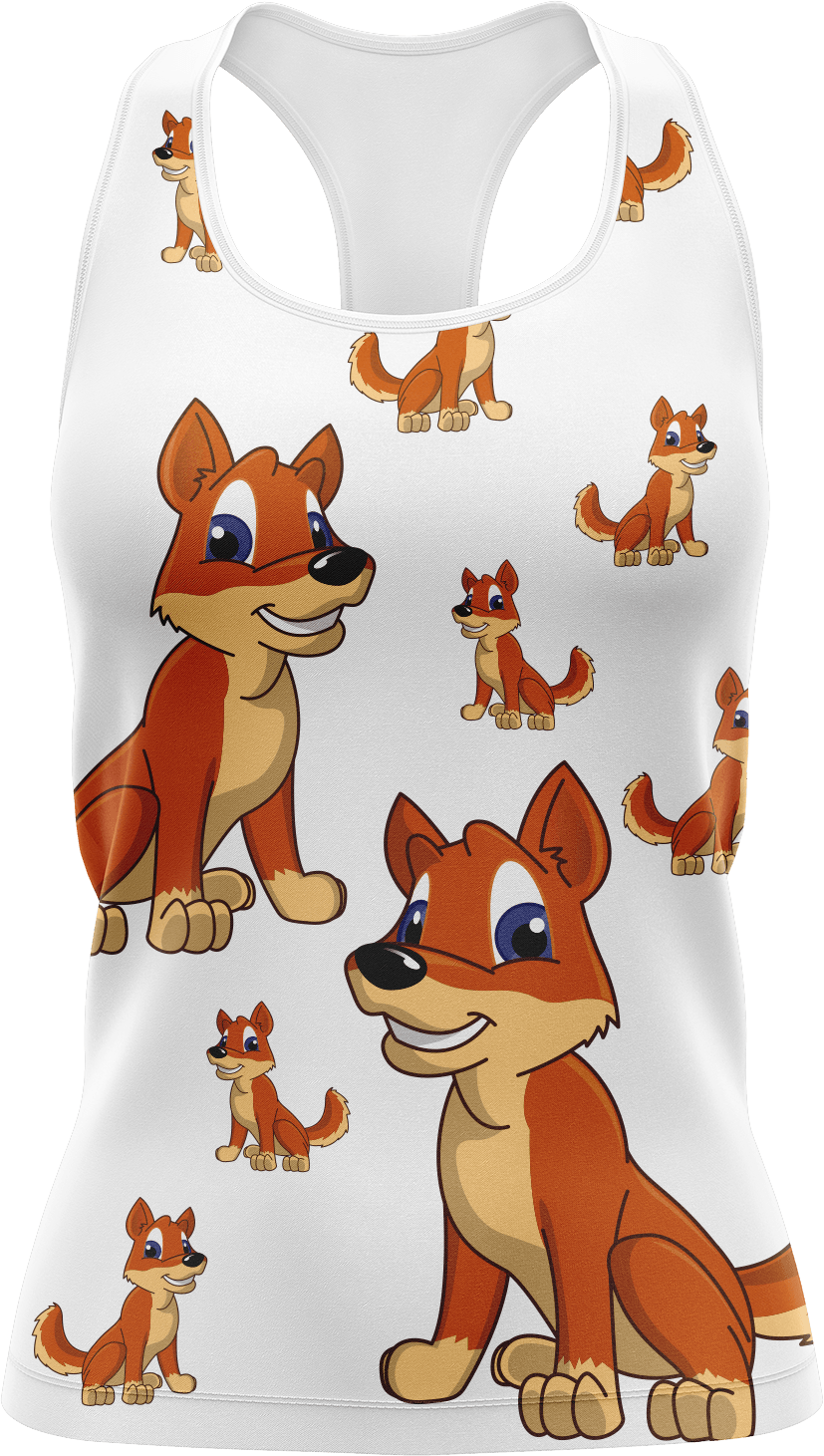 Dizzie Dingo Singlets - fungear.com.au