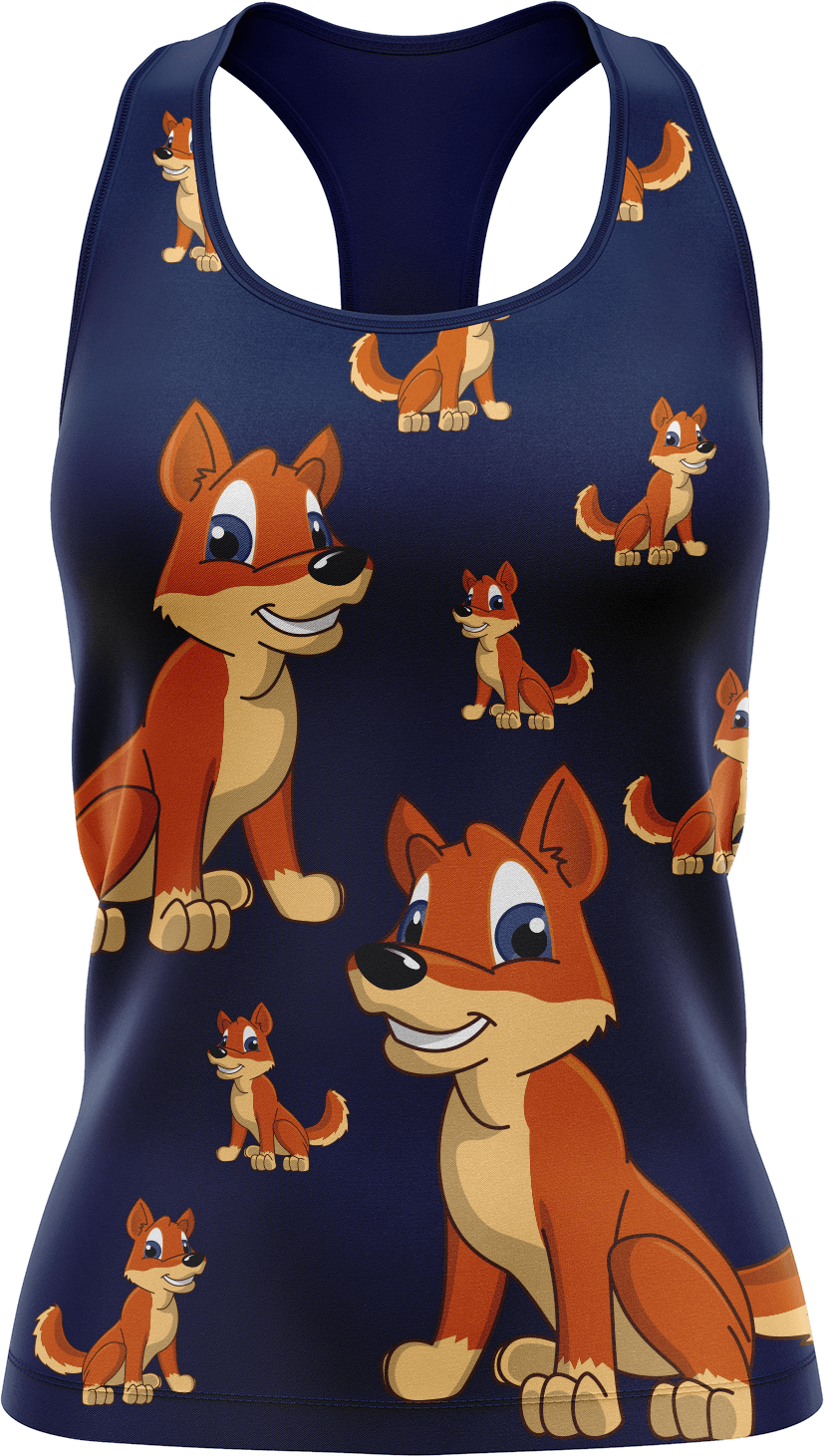 Dizzie Dingo Singlets - fungear.com.au