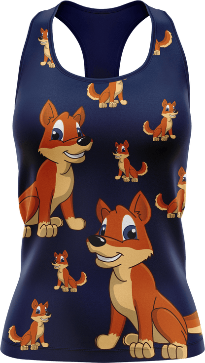 Dizzie Dingo Singlets - fungear.com.au