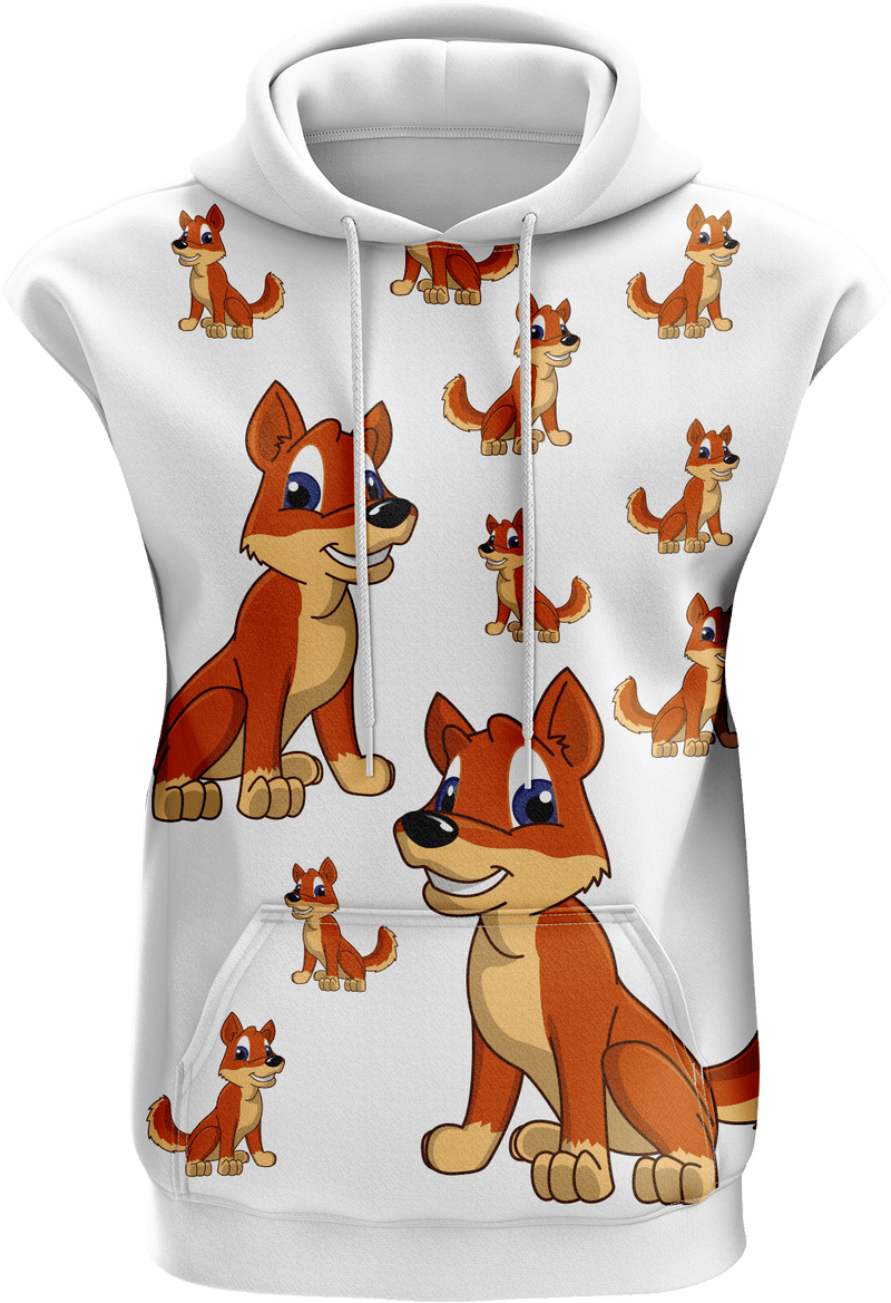 Dizzie Dingo Sleeveless Hoodie