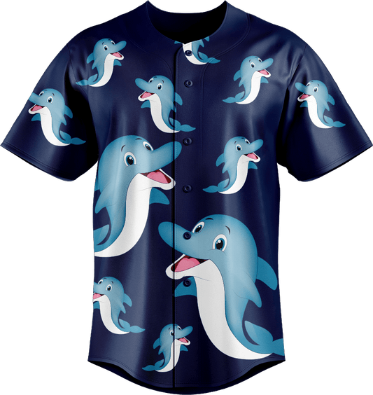 Dolphin Baseball Jerseys - fungear.com.au