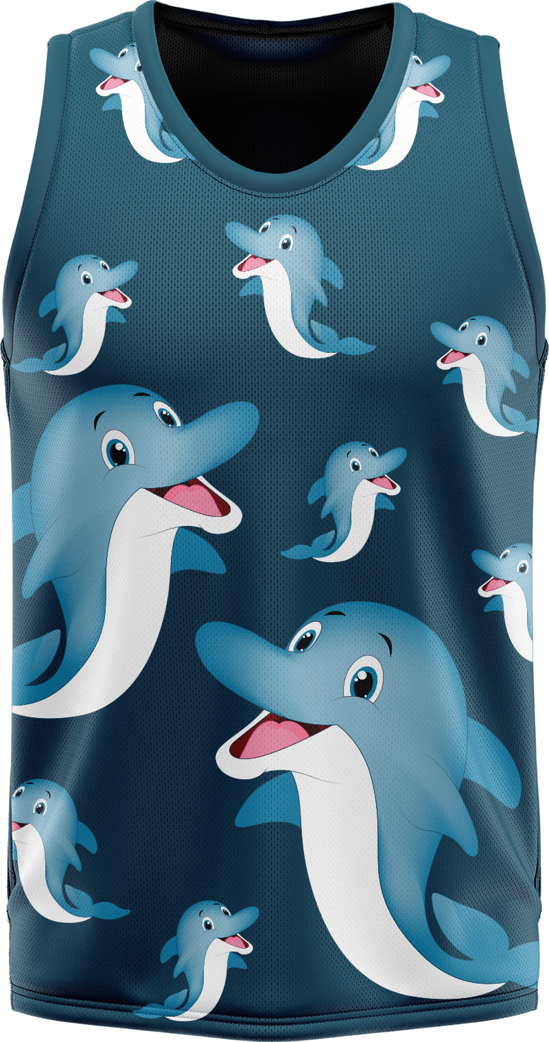 Dolphin Basketball Jersey - fungear.com.au