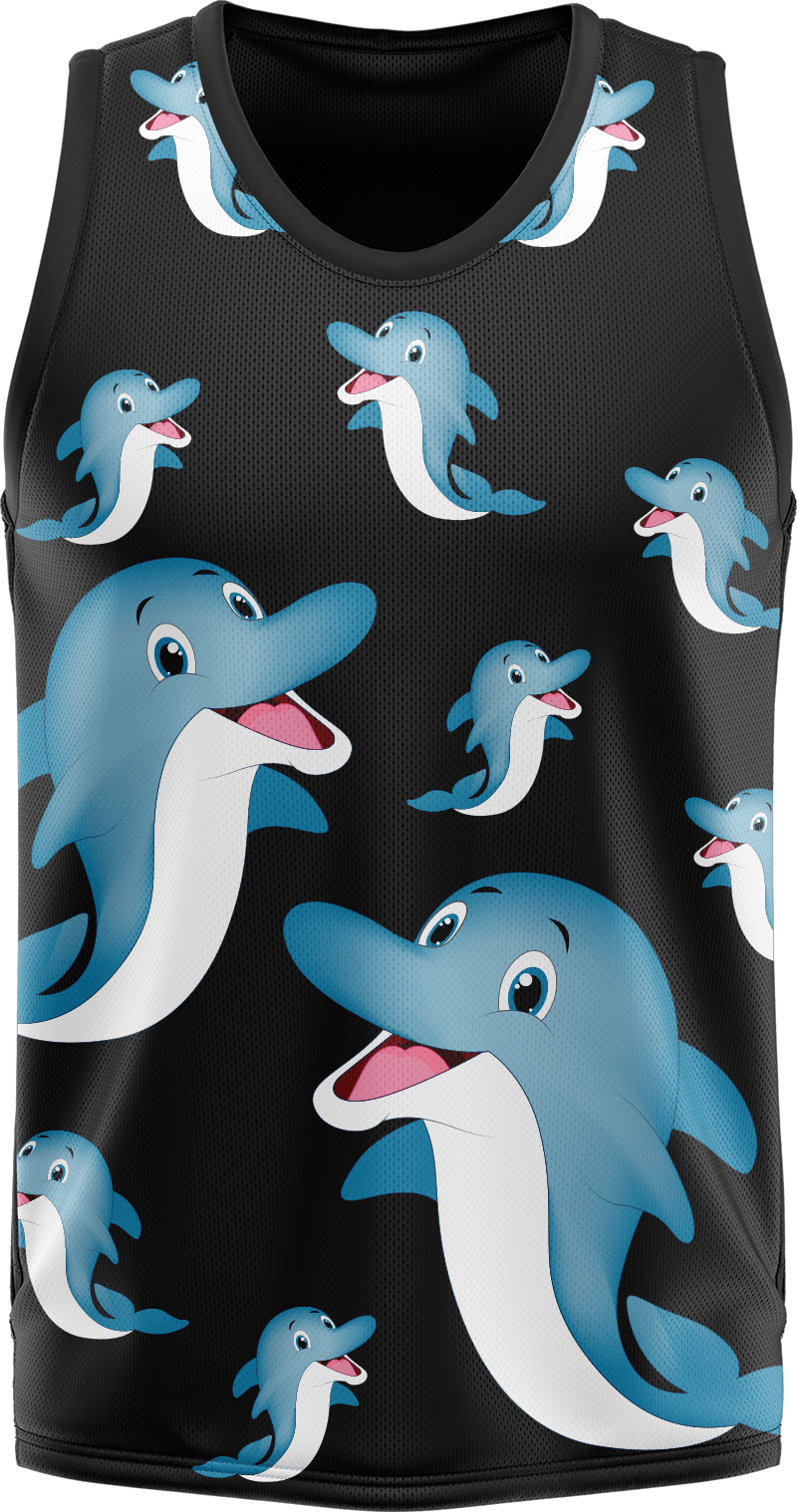 Dolphin Basketball Jersey - fungear.com.au