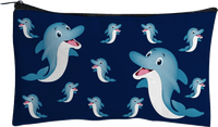 Dolphin Jumbo Pencil Case 2