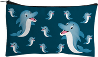 Dolphin Jumbo Pencil Case 1
