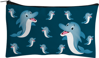 Dolphin Jumbo Pencil Case - fungear.com.au