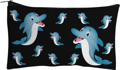 Dolphin Jumbo Pencil Case - fungear.com.au