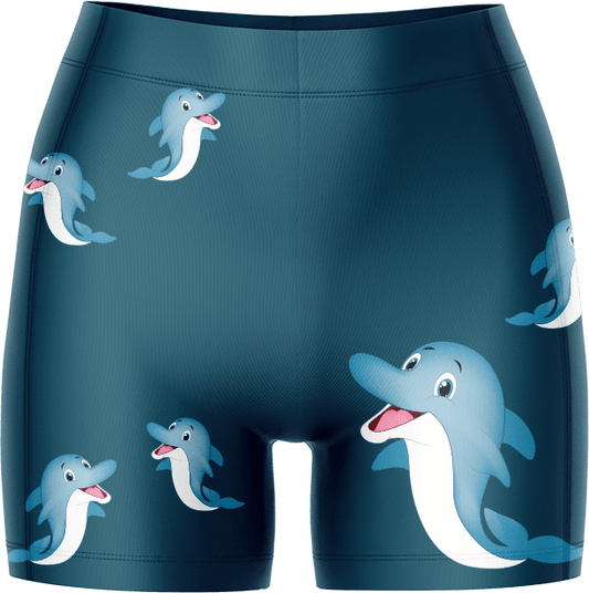 Dolphin Ladies Gym Shorts - fungear.com.au