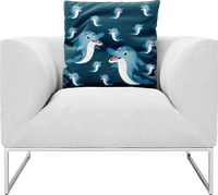 Dolphin Pillows Cushions 1