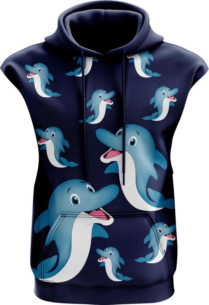 Dolphin Sleeveless Hoodie