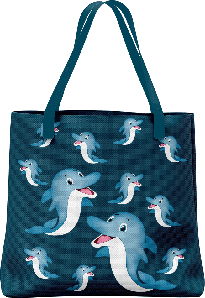 Dolphin Tote Bag