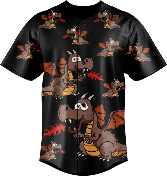 Dopey Dragon Baseball Jerseys - fungear.com.au