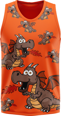 Dopey Dragon Basketball Jersey 1