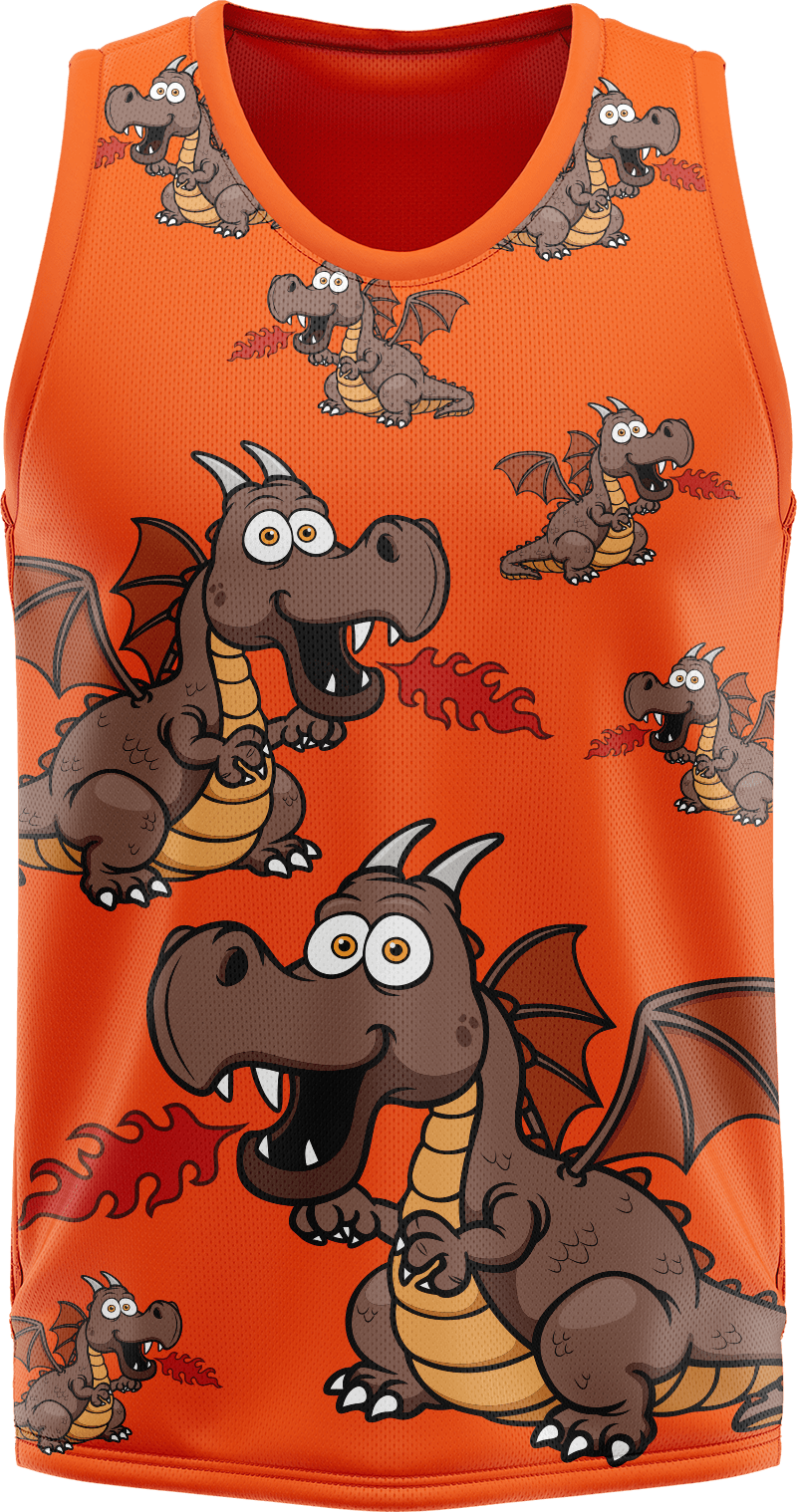 Dopey Dragon Basketball Jersey