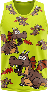 Dopey Dragon Basketball Jersey 3